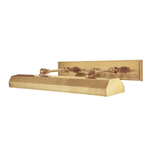 Woodbury 30-Inch Picture Light in Aged Brass by Hudson Valley Lighting