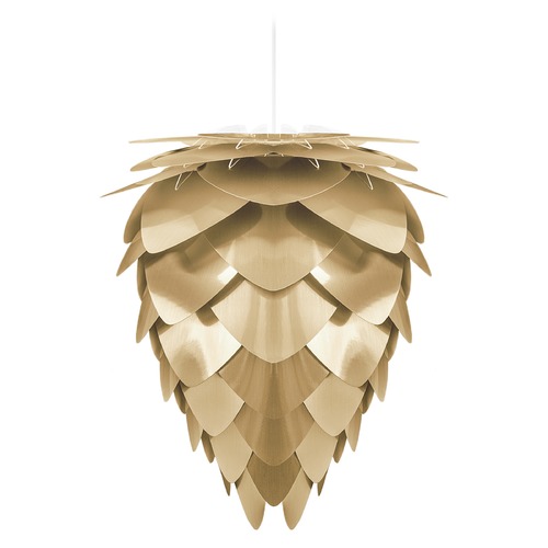 UMAGE UMAGE White Plug-In Swag Pendant Light with Abstract Shade 2096_4009