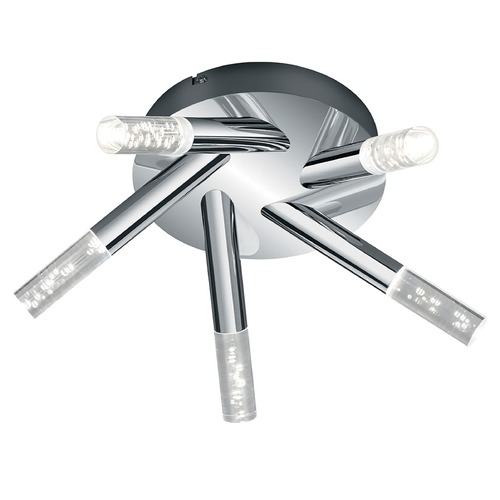 H2O Chrome LED Semi-Flush Mount by Arnsberg