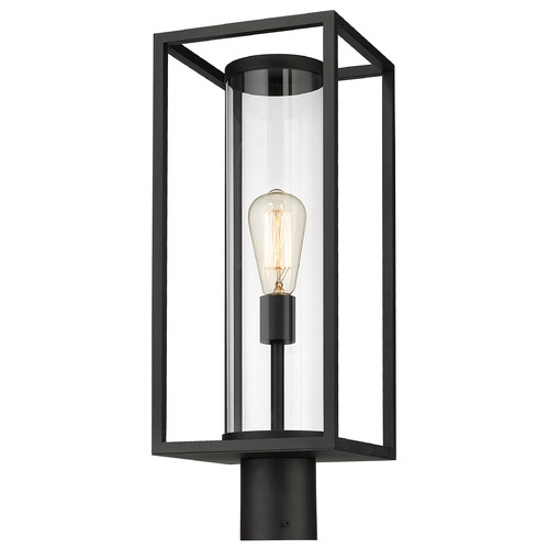 Dunbroch Black Post Light by Z-Lite