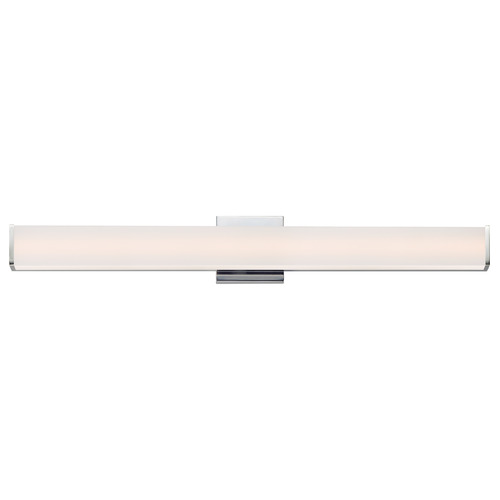 Baritone 36-Inch LED CCT Vanity Light in Chrome by ET2 Lighting