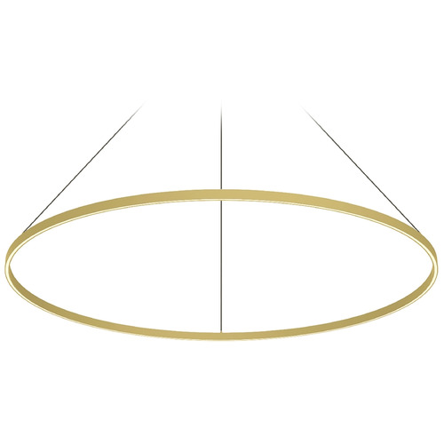 Kuzco Lighting Cerchio Brushed Gold LED Pendant by Kuzco Lighting PD87160-BG