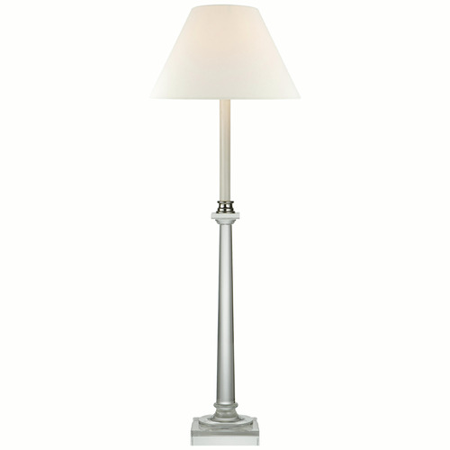 Visual Comfort Signature Collection Chapman & Myers Swedish Column Crystal Buffet Lamp by VC Signature CHA8461CGL