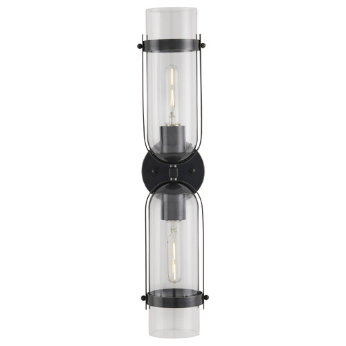 Currey and Company Lighting Currey and Company Ian Thornton Bonardi Oil Rubbed Bronze Vertical Bathroom Light 5800-0028