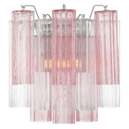 Crystorama Lighting Addis Polished Chrome Sconce