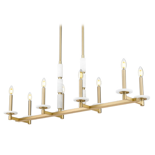 Z-Lite Z-Lite Kaden Modern Gold Island Light 3045-8L-MGLD