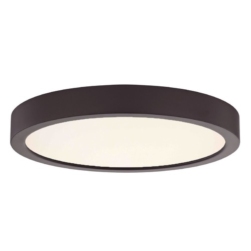 Design Classics Lighting Flat LED Light Surface Mount 8-Inch Round Bronze 2700K 1199LM 8279-BZ T16