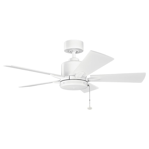 Kichler Lighting Bowen 42-Inch Matte White Fan by Kichler Lighting 330241MWH