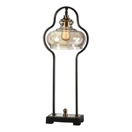 Uttermost Lighting Uttermost Cotulla Aged Black Desk Lamp 29259-1