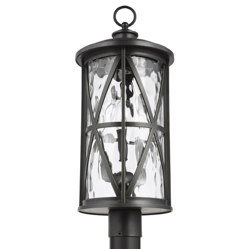 Millbrooke Antique Bronze Post Light by Generation Lighting