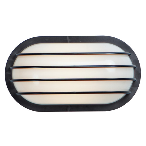 Maxim Lighting Maxim Lighting Bulwark Black LED Outdoor Wall Light 51110FTBK