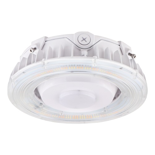 100W LED white Round Canopy Light With Selectable CCT 150Deg by Satco Lighting