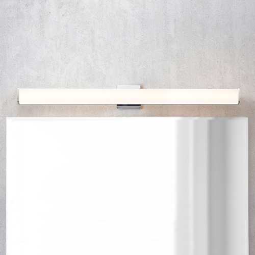 Baritone 48-Inch LED CCT Vanity Light in Chrome by ET2 Lighting