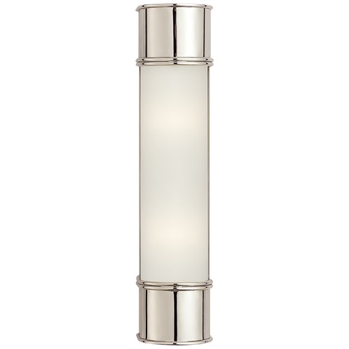 E.F. Chapman Oxford 18-Inch Bath Light in Nickel by Visual Comfort Signature