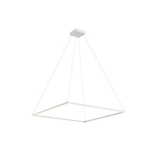 Piazza White LED Pendant by Kuzco Lighting