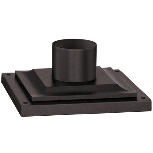 Troy Lighting Exterior Accessory Textured Bronze Pier Mount