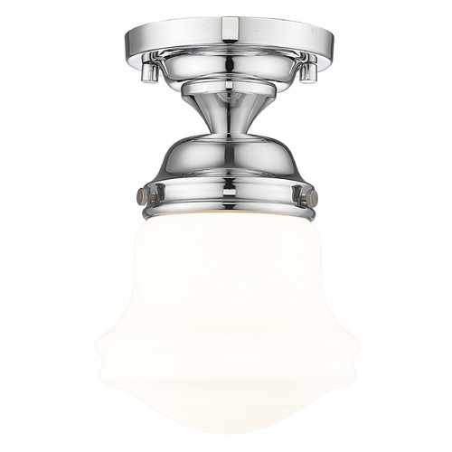 Z-Lite Vaughn Chrome Semi-Flushmount Light