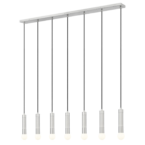 Z-Lite Z-Lite Stari Brushed Nickel Multi-Light Pendant 1956P-7L-BN