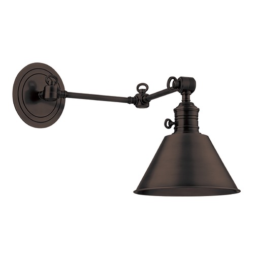 Hudson Valley Lighting Garden City Swing Arm Lamp in Old Bronze by Hudson Valley Lighting 8322-OB