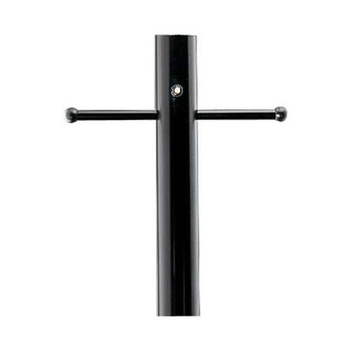 84-Inch Progress Post in Black with Photocell by Progress Lighting