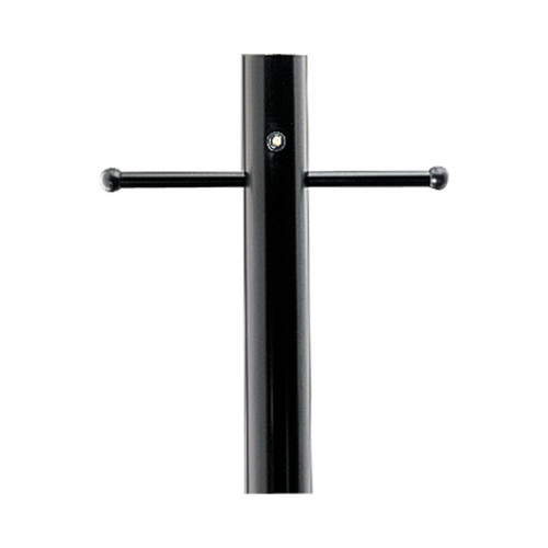 Progress Lighting 84-Inch Progress Post in Black with Photocell by Progress Lighting P5392-31PC