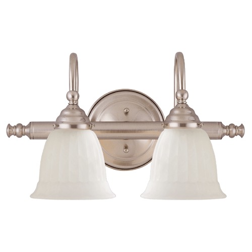 Savoy House Savoy House Lighting Satin Nickel Bathroom Light 8-1062-2-SN