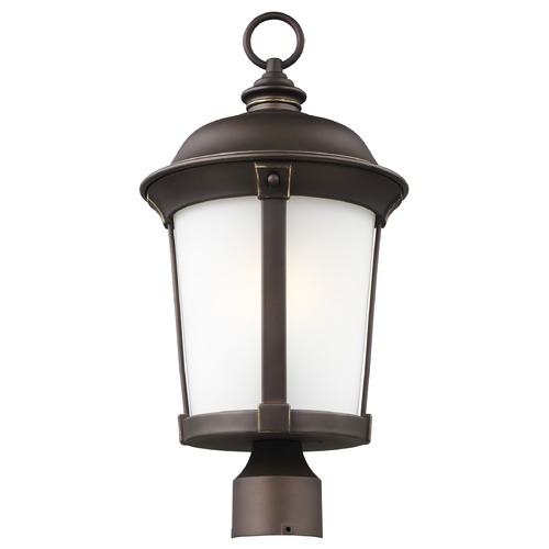 Calder Antique Bronze Post Light by Generation Lighting