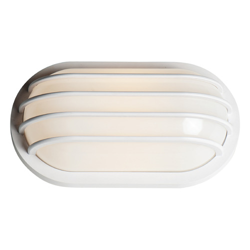 Maxim Lighting Maxim Lighting Bulwark White LED Outdoor Wall Light 51110FTWT