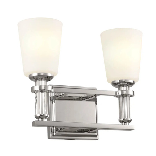 Rosalind 2-Light Bath Light in Polished Nickel by Kichler Lighting