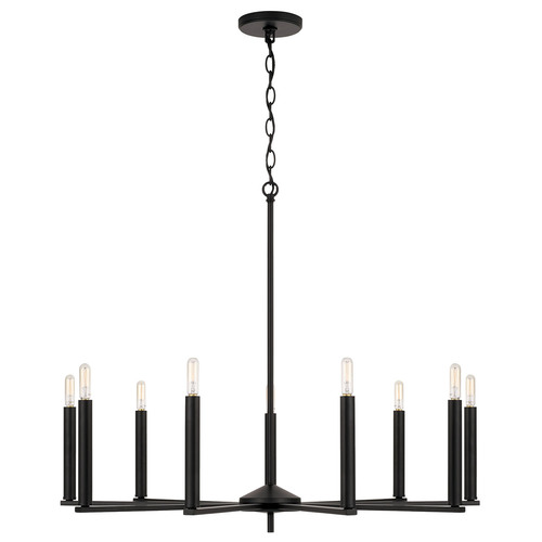 HomePlace by Capital Lighting Portman Chandelier in Matte Black by HomePlace by Capital Lighting 448691MB