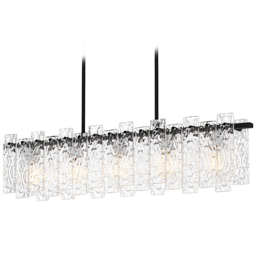 Quoizel Lighting Caspian Matte Black Island Light