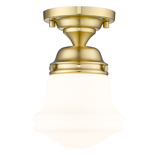 Z-Lite Vaughn Luxe Gold Semi-Flushmount Light