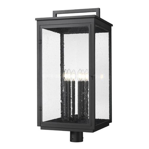 Z-Lite Z-Lite Hartwell Sand Black Post Light 5019PHXXLR-BK
