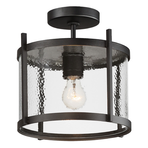 Maxim Lighting Belfry Black Close To Ceiling Light