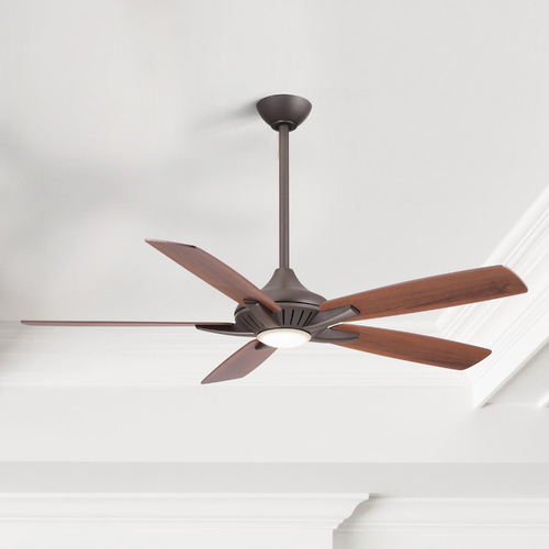 Dyno 52-Inch LED Fan in Oil Rubbed Bronze by Minka Aire