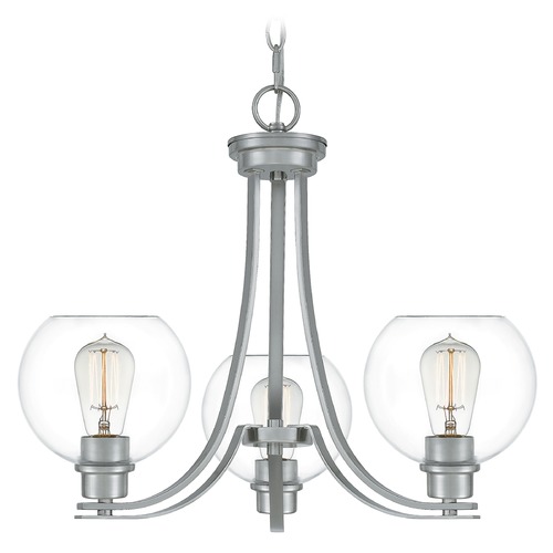 Quoizel Lighting Pruitt Brushed Nickel Chandelier by Quoizel Lighting PRUC5022BN