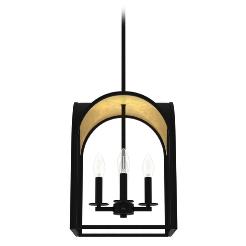 Dukestown Natural Iron Gold Leaf Pendant by Hunter Fan Company