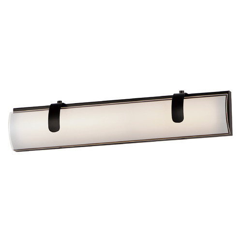 ET2 Lighting Clutch 22-Inch LED Vanity Light in Matte Black by ET2 Lighting E25133-92BK