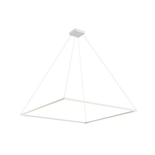 Piazza White LED Pendant by Kuzco Lighting