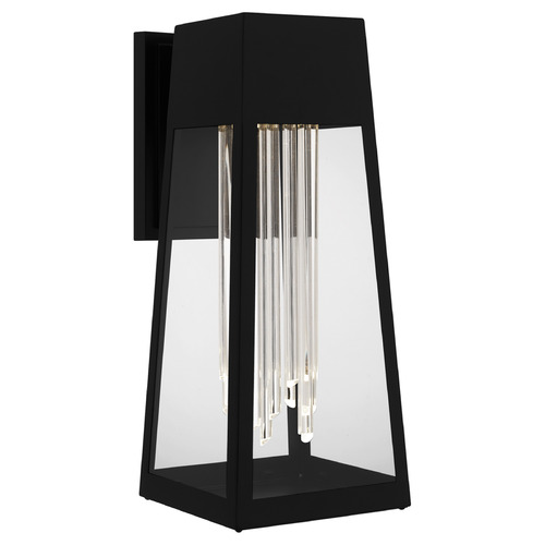 Quoizel Lighting Guinn Matte Black LED Outdoor Wall Light