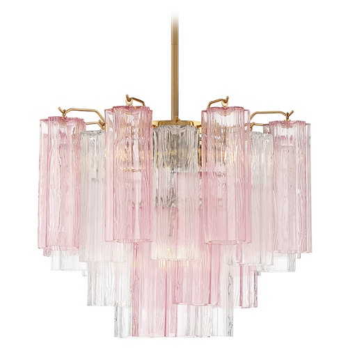 Crystorama Lighting Crystorama Lighting Addis Aged Brass Mini-Chandelier ADD-300-AG-SP