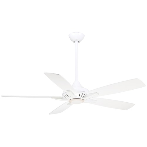 Minka Aire Dyno 52-Inch LED Fan in White by Minka Aire F1000-WH