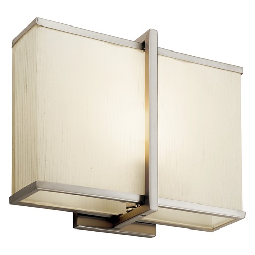 Rigel 10-Inch Satin Nickel LED Wall Sconce by Kichler Lighting