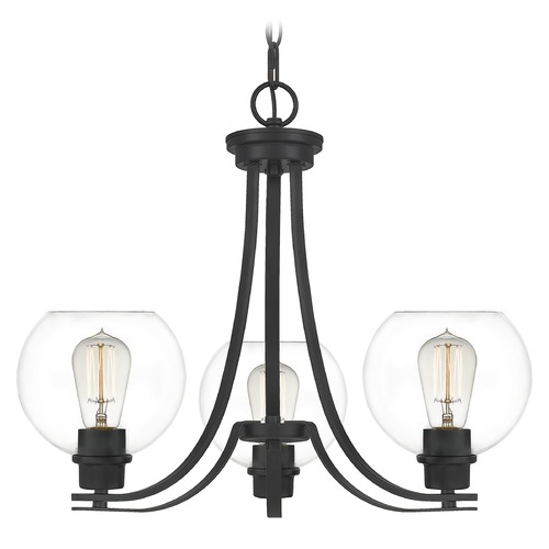 Quoizel Lighting Pruitt Matte Black Chandelier by Quoizel Lighting PRUC5022MBK