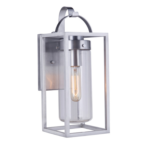 Craftmade Lighting Neo Satin Aluminum Outdoor Wall Light by Craftmade Lighting ZA4804-SA