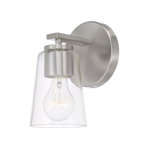 HomePlace by Capital Lighting Portman Wall Sconce in Brushed Nickel by HomePlace by Capital Lighting 648611BN-537