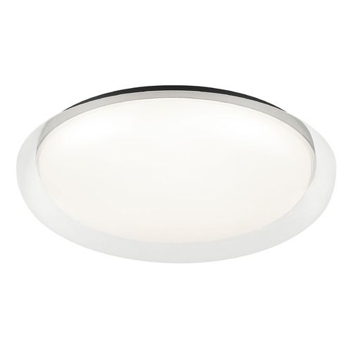 Matteo Lighting Aurora Matte Black LED Flushmount Light