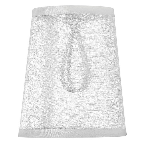 Organza Shade Coolie Lamp Shade with Clip-On Assembly by Hinkley Lighting