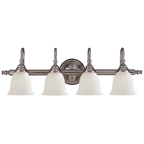 Savoy House Chrome Bathroom Lightby Savoy House 8-1062-4-CH