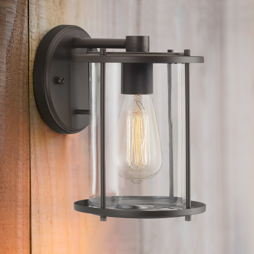 Gunther Antique Bronze Outdoor Wall Light by Progress Lighting